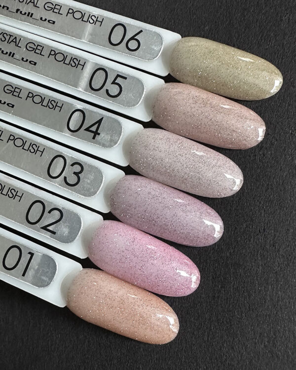 Gel lak na nehty Moon Full Chrystal 06, 8 ml - Image 3