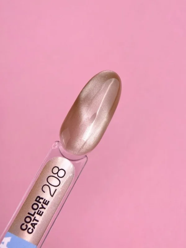 Gel lak na nehty LunaMOON Color Cat Eye 208, 13 ml - Image 3