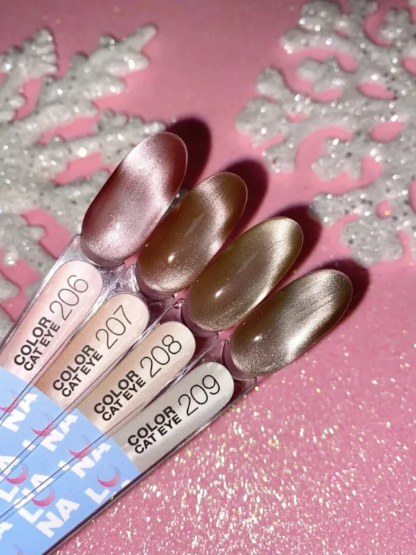 Gel lak na nehty LunaMOON Color Cat Eye 207, 13 ml - Image 2