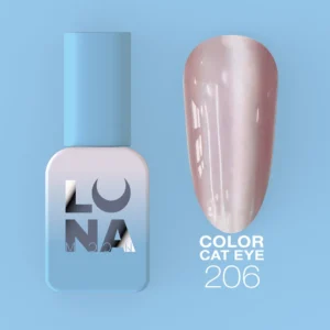 Gel lak na nehty LunaMOON Color Cat Eye 206, 13 ml