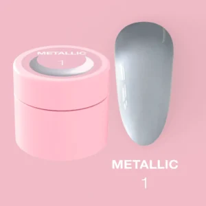 Gelová barva na nehty Metallic Gel 5 ml