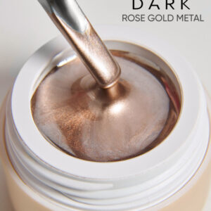 Gold Rose metal gel paint Dark 5g