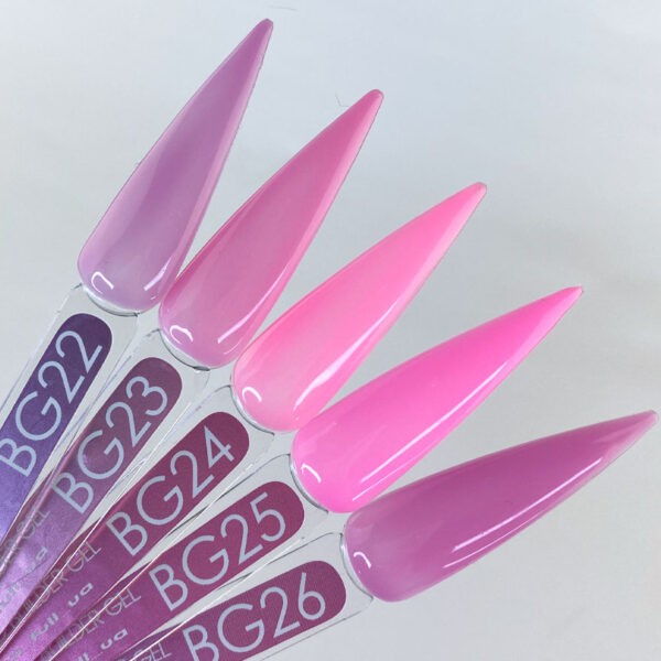 Moon Full Liquid Builder Gel BG26 pink barbie 15 ml - Image 3