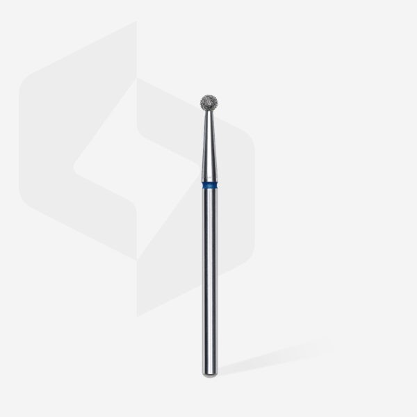 Diamond nail drill bit ball blue EXPERT head diameter 2,5 mm - Image 2