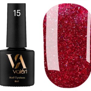 Color Gel Polish Flash VALERI 15, 6 ml