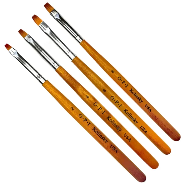 Čtvercový štětec OPI pro stavbu a modelaci nehtů gelem a akrylem 02 - Image 2