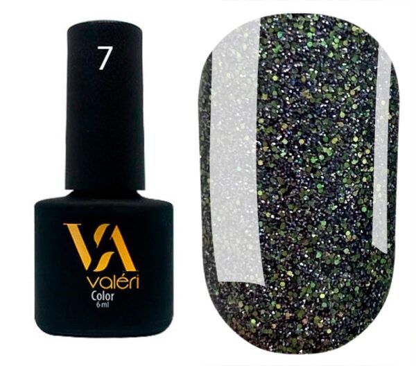Color Gel Polish Flash VALERI 07, 6 ml