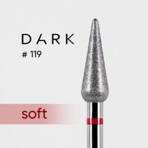 FRÉZA DIAMANTOVÁ DARK č. 119 ČERVENÁ –  042