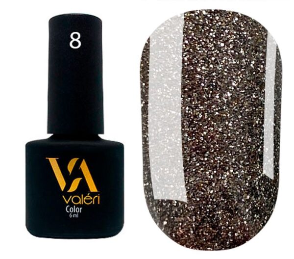 Color Gel Polish Flash VALERI 08, 6 ml