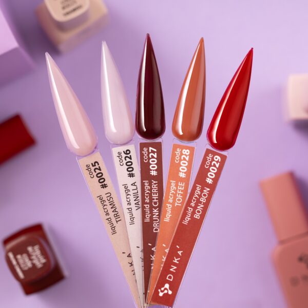 DNKa' Liquid Acrygel 0025 Tiramisu 12ml - Image 2