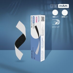 Jednorázové oboustranné pilníky STALEKS papmAm Mix EXPERT (50 ks) - 180/240