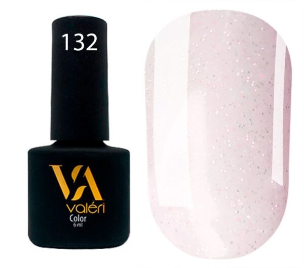 Color Gel Polish VALERI 132, 6 ml