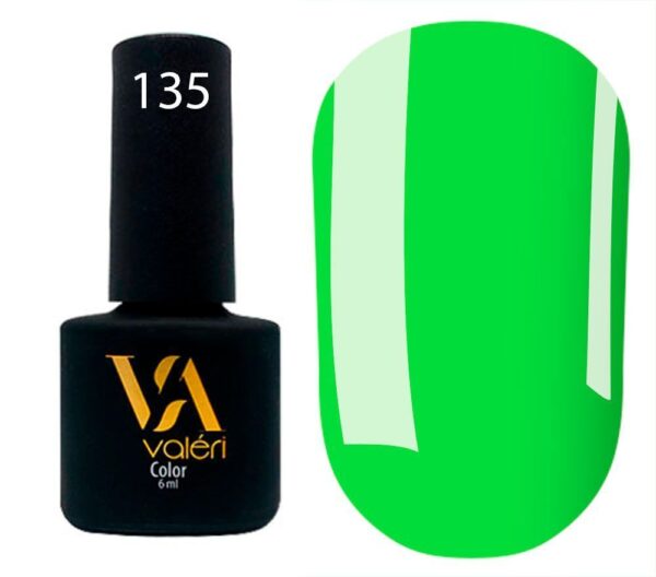 Color Gel Polish VALERI 135, 6 ml