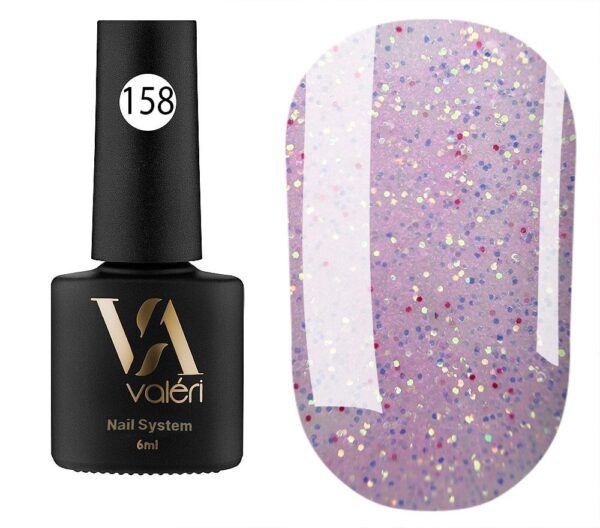 Color Gel Polish VALERI 158, 6 ml