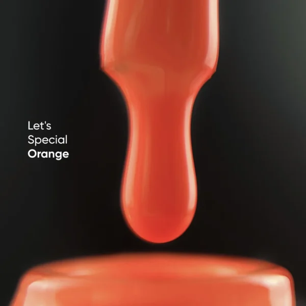 NAILSOFTHEDAY Gel Polish Orange-225, 10 ml - Image 3