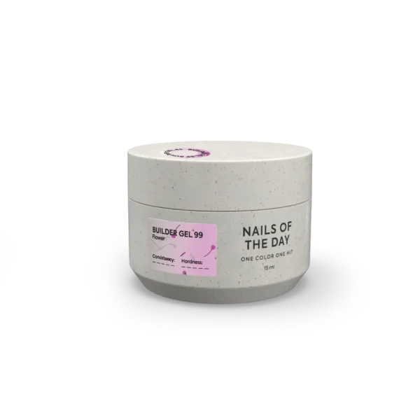 NAILSOFTHEDAY Builder gel 99, 15 ml