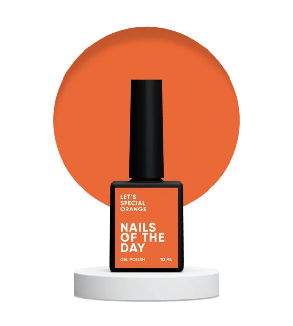 NAILSOFTHEDAY Gel Polish Orange-225, 10 ml
