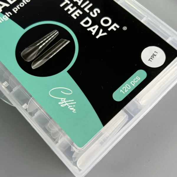 NAILSOFTHEDAY Dual Form Coffin (Type1), 120 pcs - Obrázek 4