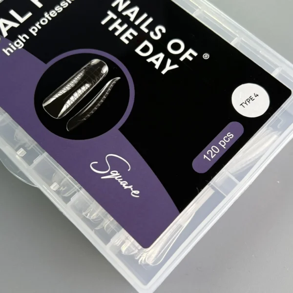 NAILSOFTHEDAY Dual Form Square 02 (Type4), 120 pcs - Obrázek 4