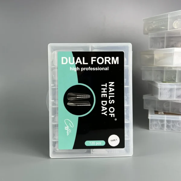NAILSOFTHEDAY Dual Form Coffin (Type1), 120 pcs