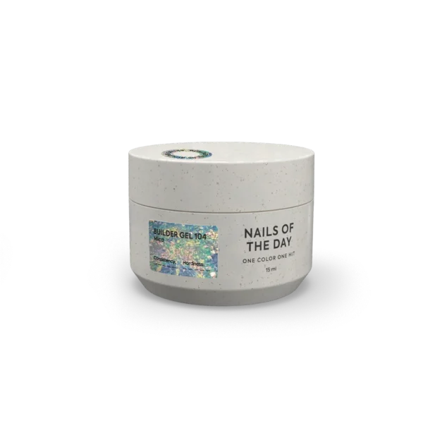 NAILSOFTHEDAY Builder gel 104, 15 ml