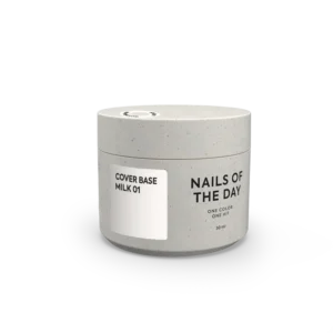 NAILSOFTHEDAY Cover base milk 01, 30 ml