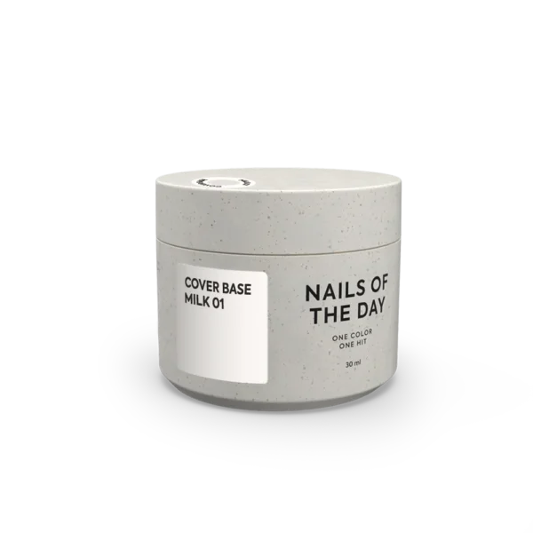 NAILSOFTHEDAY Cover base milk 01, 30 ml