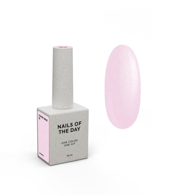 NAILSOFTHEDAY Cover basе shimmer 26, 10 ml