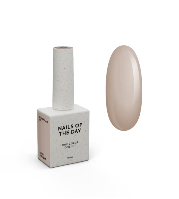 NAILSOFTHEDAY Cover basе 43 light pigment, 10 ml