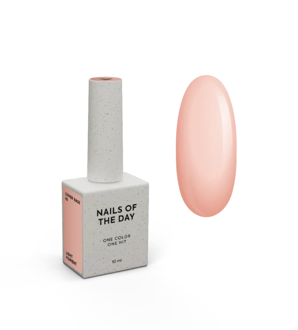 NAILSOFTHEDAY Cover basе 45 light pigment, 10 ml