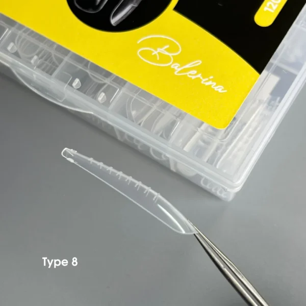 NAILSOFTHEDAY Dual Form Balerina (Type8), 120 pcs - Obrázek 3