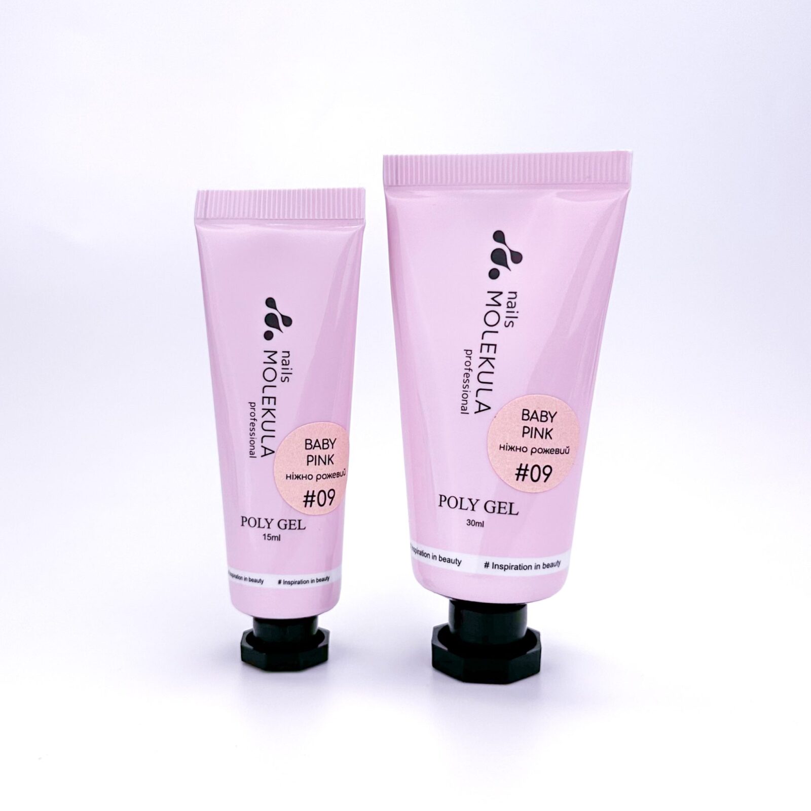 Molekula Polygel 09 - baby pink 30ml obrázek 1 Molekula Polygel 09 - baby pink 30ml