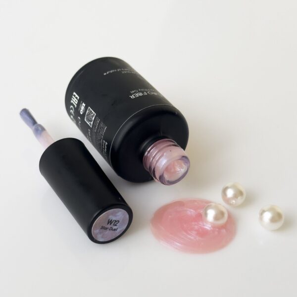 Molekula Euro Fiber Gel W12 Star Dust, 12ml - Obrázek 2