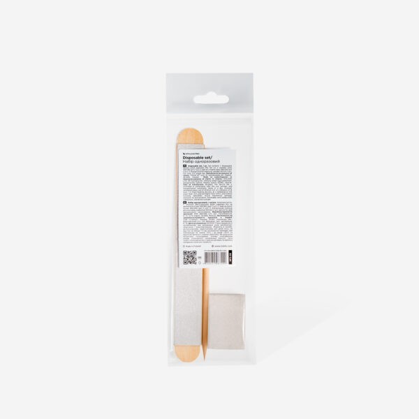 Jednorázová sada EXPERT 30 (papmAm Mix na dřevěné základně 100/180 grit, buffer 180/240 grit, pomerančové dřívko 110 mm) - Obrázek 3