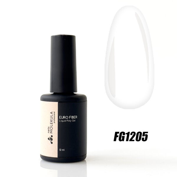 Molekula Euro Fiber Gel FG1205 Pale Milk, 12ml