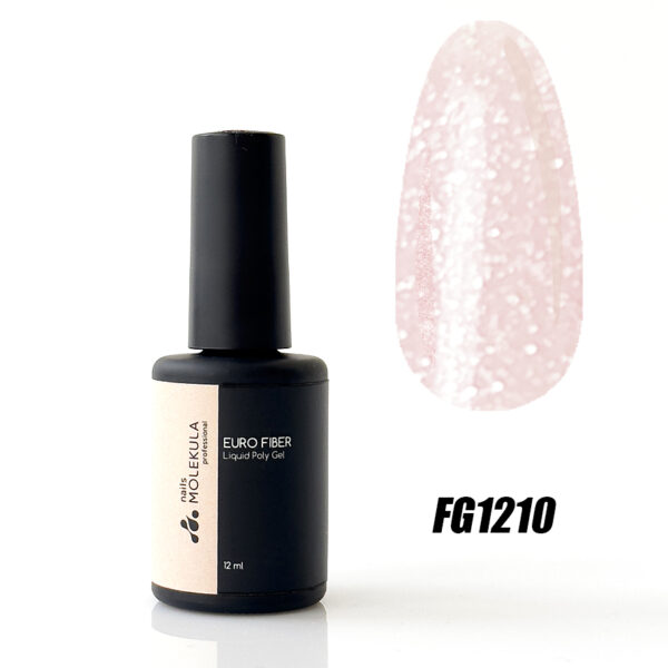 Molekula Euro Fiber Gel FG1210 Frozen Dream, 12ml - Obrázek 2
