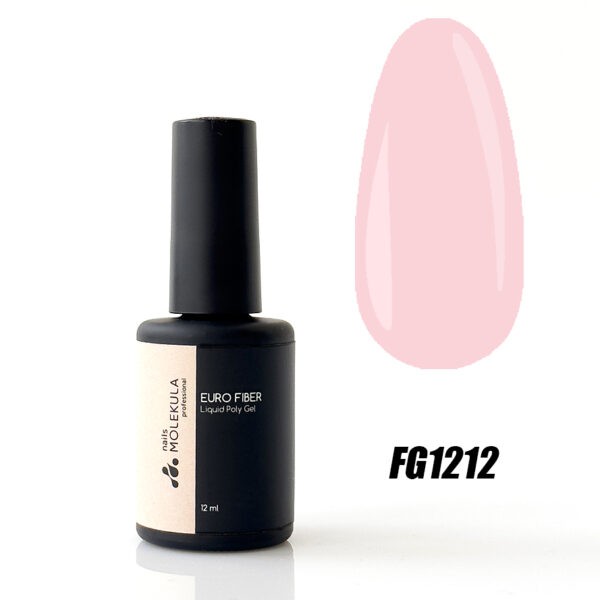 Molekula Euro Fiber Gel FG1212 Orchid Ice, 12ml