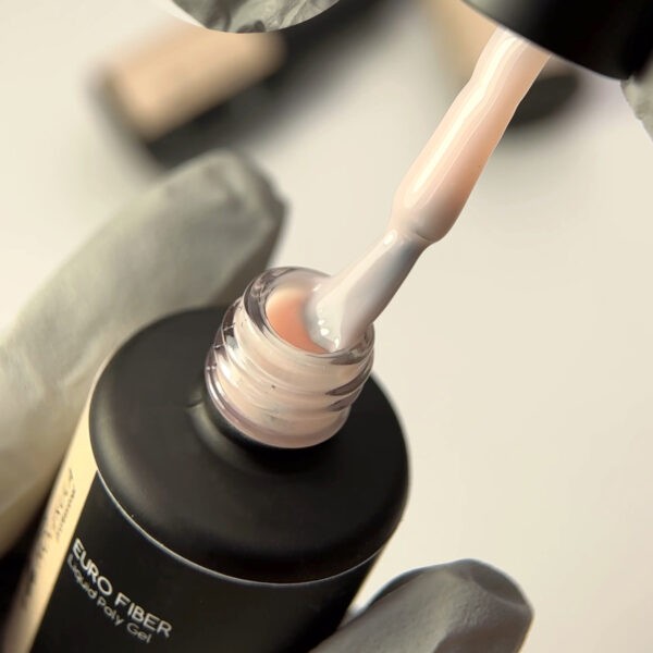 Molekula Euro Fiber Gel FG1213 Rose Quartz, 12ml - Obrázek 2