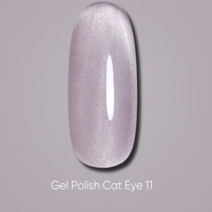 Dark gel polish Cat Eye 11, 10 ml