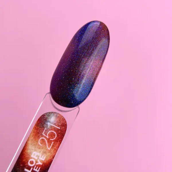 Lunamoon Gel lak Color Cat Eye 251 8ml - Obrázek 2