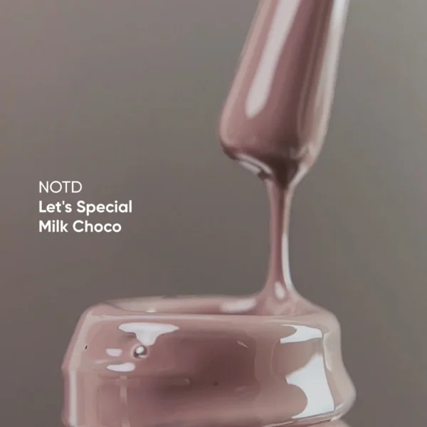 NAILSOFTHEDAY Gel Polish Milk Choco-053, 10 ml - Obrázek 2