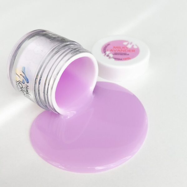 Molekula Building Gel No.15 Milky Lavander, 15ml - Obrázek 2