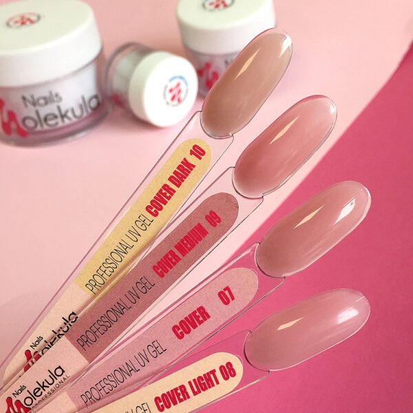Molekula Building Gel No.09 Cover Medium, 30ml - Obrázek 4