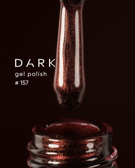 Dark Gel Polish, 6 ml - 157 obrázek 1 Dark Gel Polish, 6 ml - 157