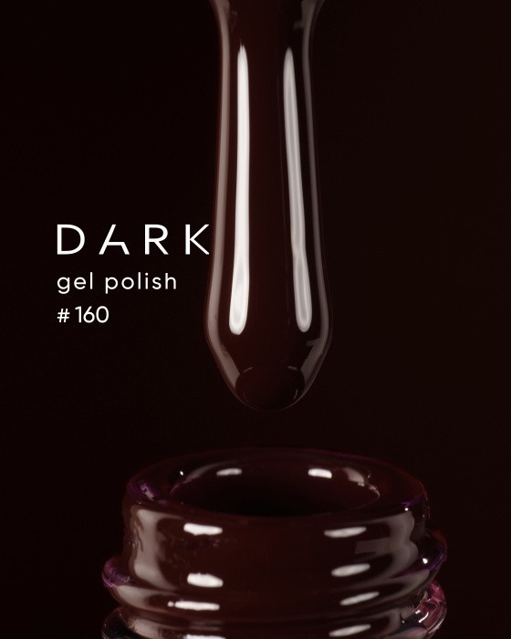 Dark Gel Polish, 6 ml - 160 obrázek 1 Dark Gel Polish, 6 ml - 160