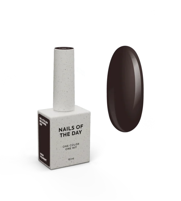 NAILSOFTHEDAY Gel polish Brownie  - 039 , 10 ml