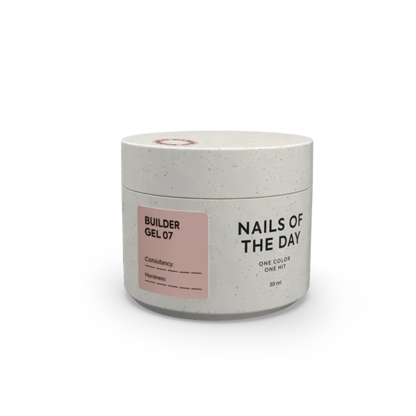 NAILSOFTHEDAY Builder gel 07, 30 ml - Obrázek 4