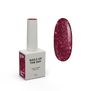 NAILSOFTHEDAY Gel Polish Red Mary-168, 10 ml
