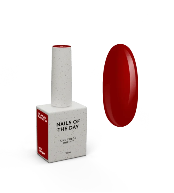 NAILSOFTHEDAY Gel Polish Scarlet-149, 10 ml