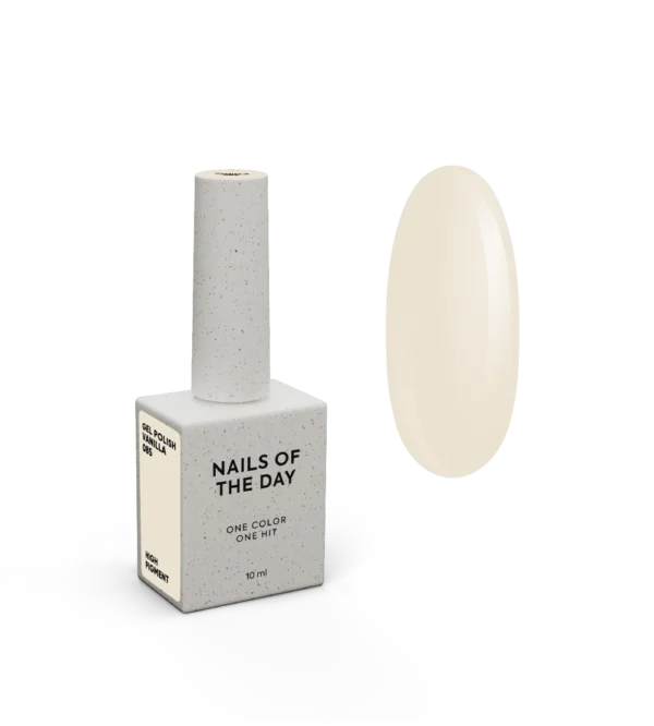 NAILSOFTHEDAY Gel Polish Vanilla-085, 10 ml
